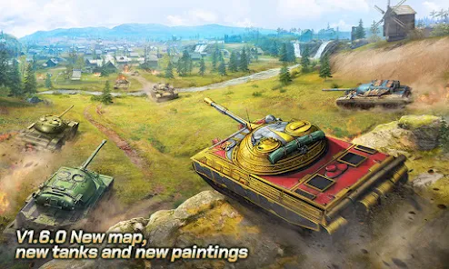 Tank Legion: Elite oyun içi tank görüntüsü - Özelleştirilmiş tank